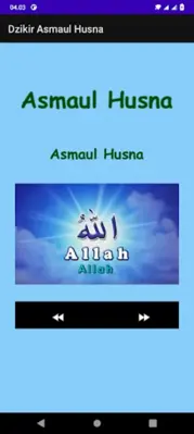 Dhikr Asmaul Husna android App screenshot 3