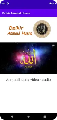 Dhikr Asmaul Husna android App screenshot 4